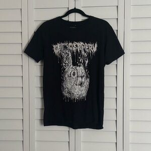 SPENCERS/HOTTOPIC creepy bunny tee